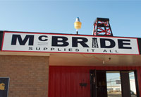 McBride Supplies It All Main Shop