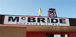 McBride Supplies It All Sign